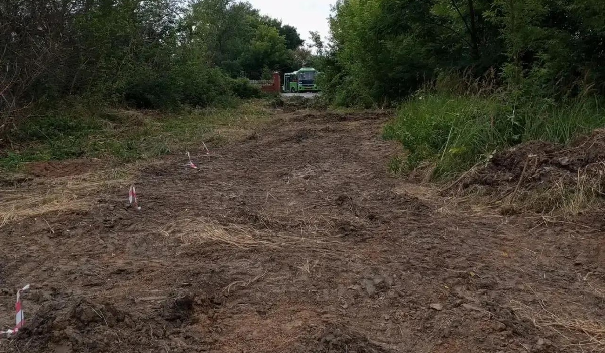 В Курске на 1-й Агрегатной завершили капремонт канализационного коллектора