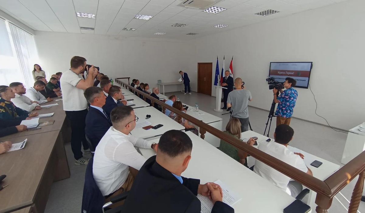 Участники проекта «Курск.Герои!» защитили выпускные работы
