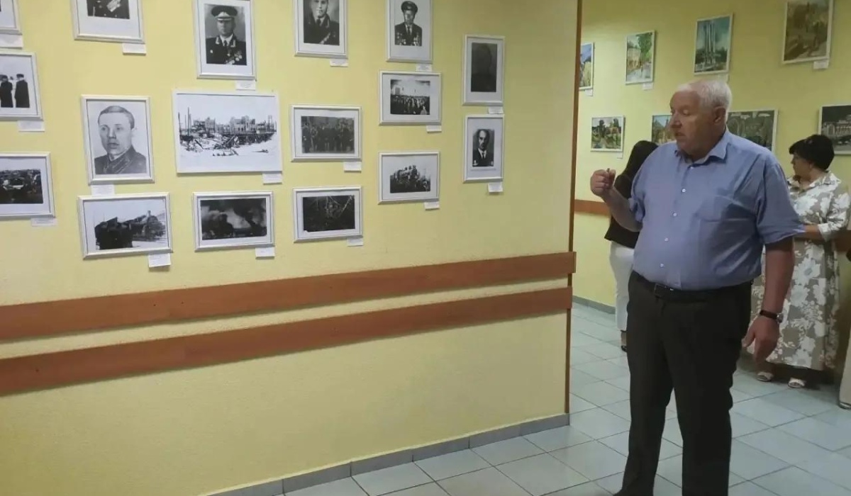 В Железнодорожном округе открыли выставку к годовщине победы в Курской битве