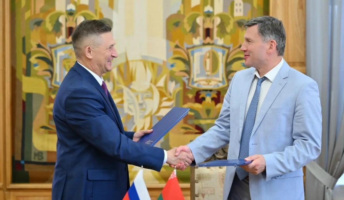 Курский университет подписал соглашения о сотрудничестве с вузами Беларуси