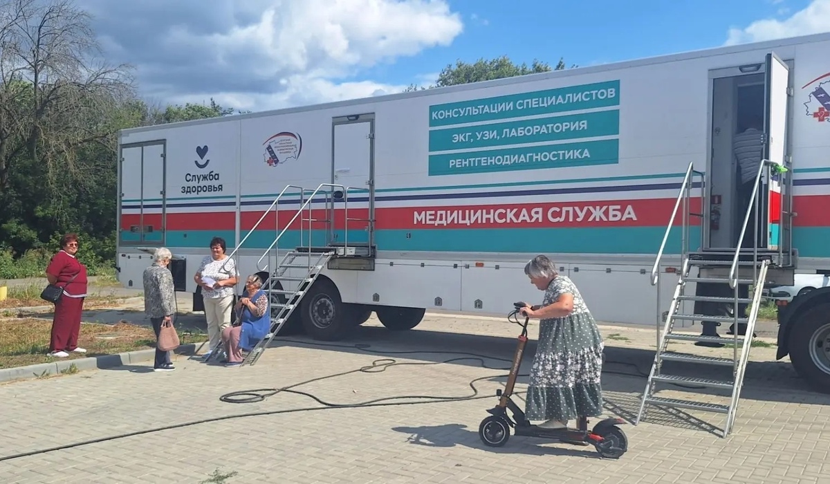 Врачи Поезда здоровья осмотрели 356 человек в Пристенском районе