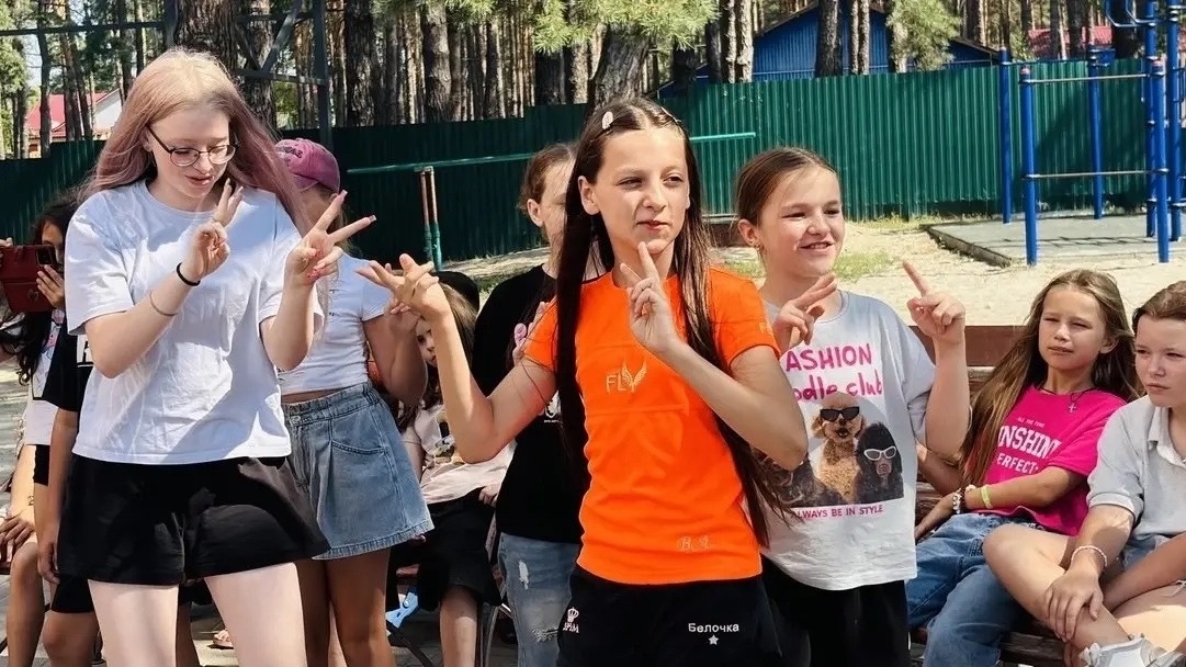 В курском лагере «Олимпиец» прошло масштабное шоу «Время игр»