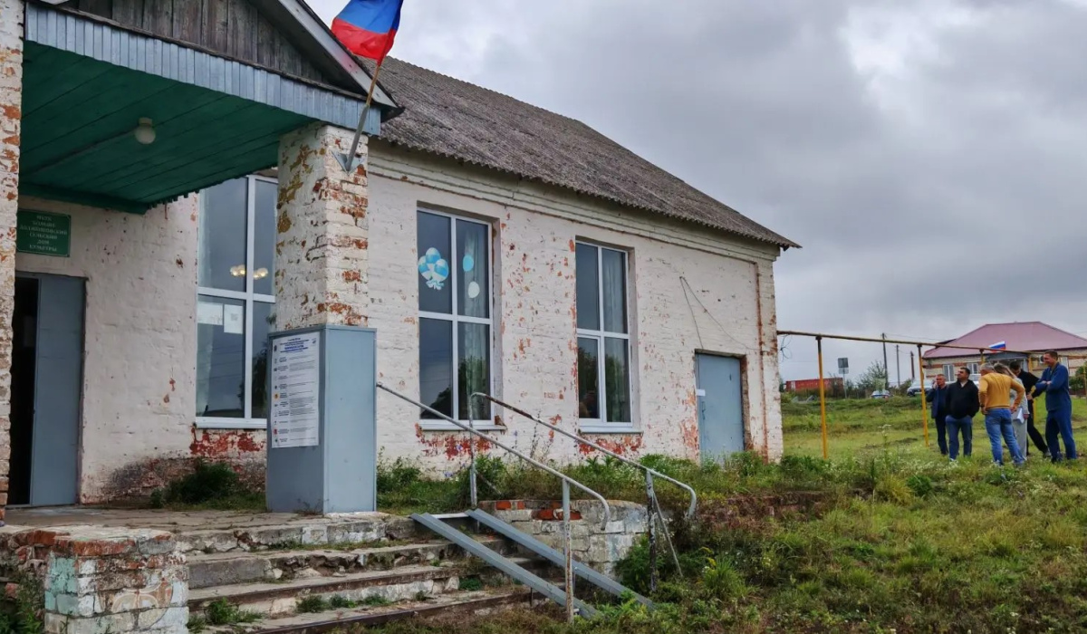 В Курской области отремонтируют Дом культуры в селе Большое Долженково