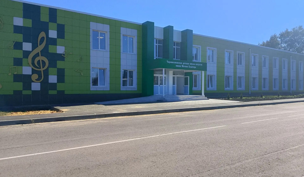 В Курской области завершается капремонт Детской школы искусств в Черемисиново