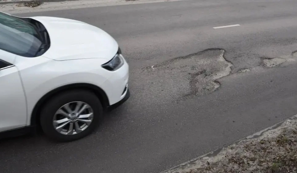 В Курске уложили 32,5 тыс. кв. м асфальта в рамках ямочного ремонта