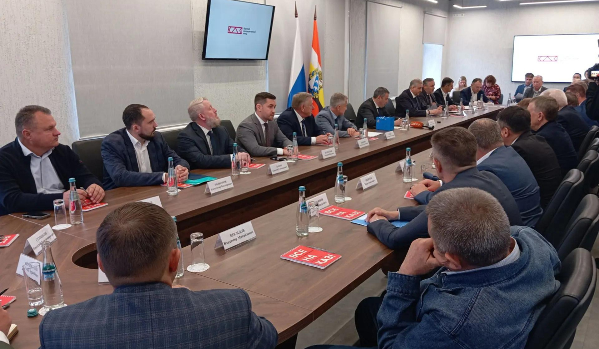 В Курске прошло заседание Совета по промышленности