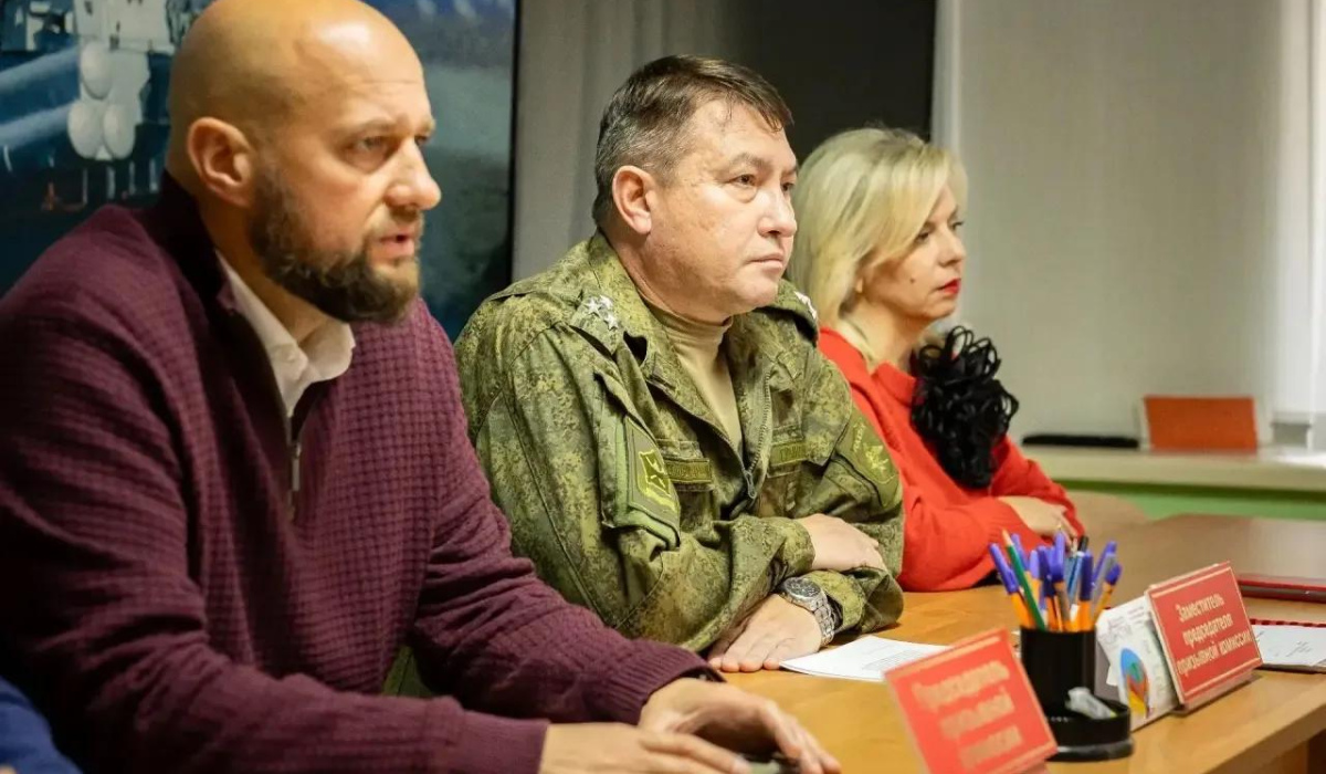 Новым военкомом ЦАО и САО Курска стал Юрий Гусаров