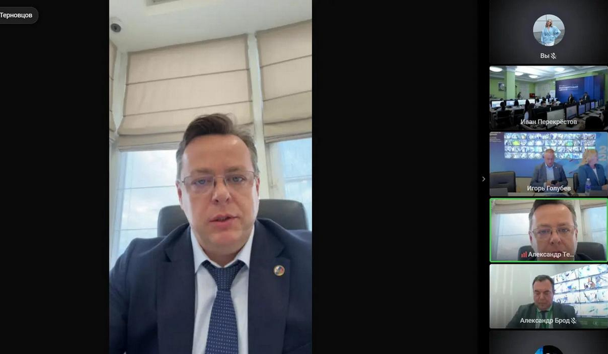 Александр Терновцов рассказал о ходе голосования в Курской области