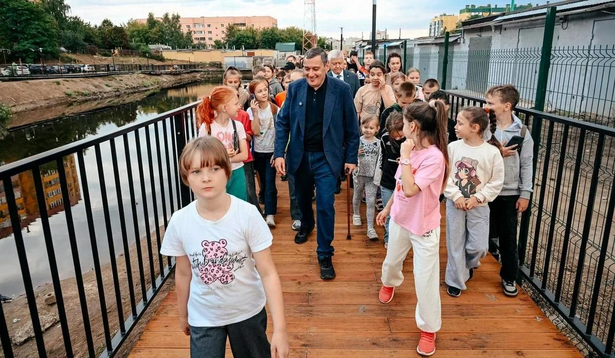 В Курске запустили ряд объектов и открыли новые общественные пространства