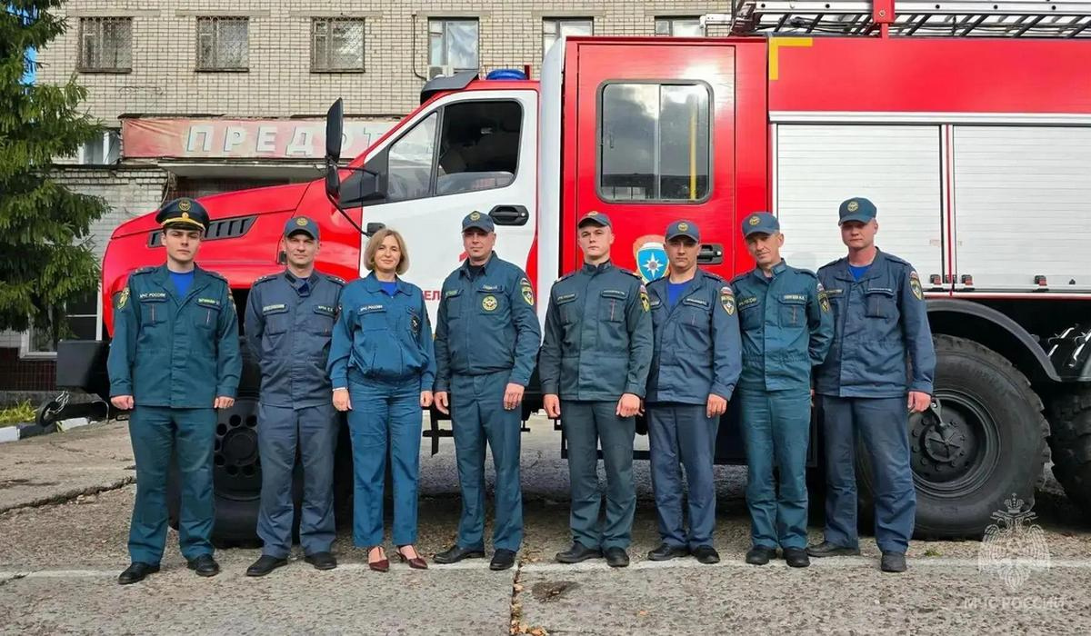 Жительница Железногорска поблагодарила пожарных за спасение семьи при обстреле