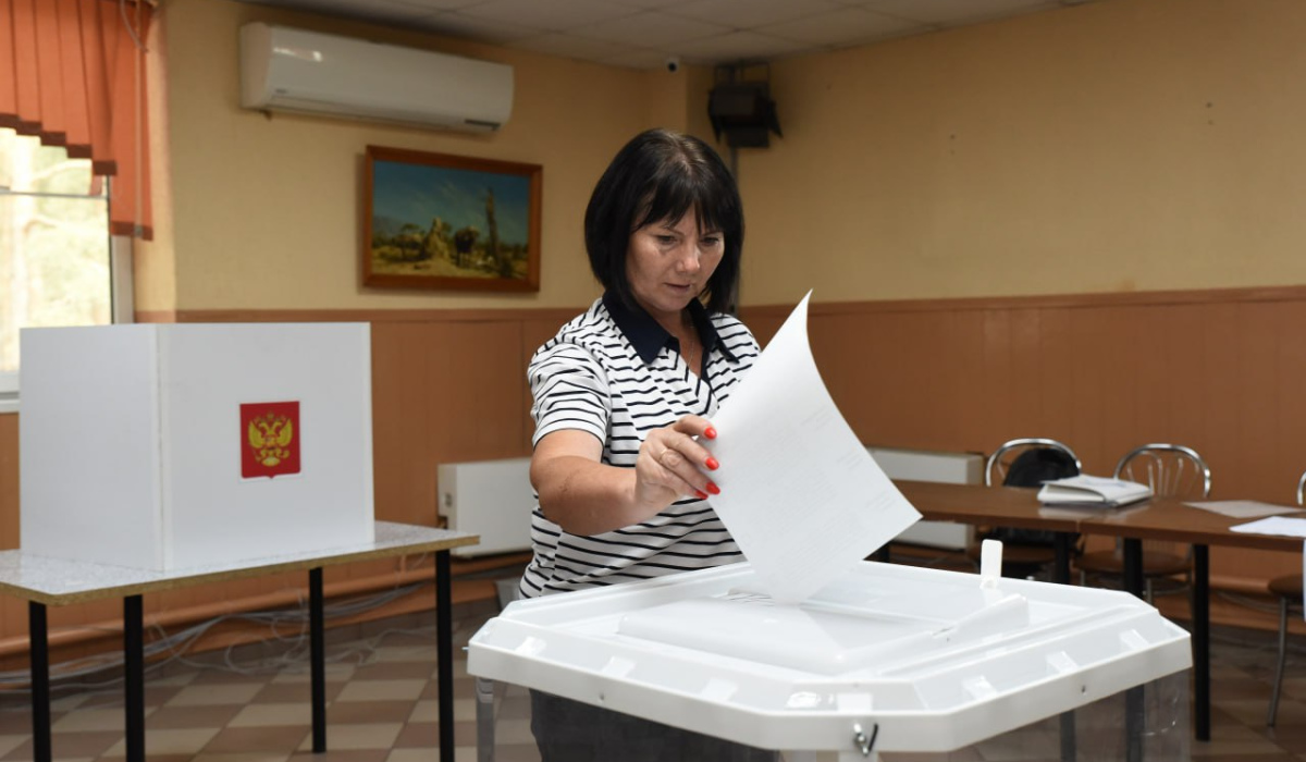 В Курской области с 15 сентября открылись участки для досрочного голосования