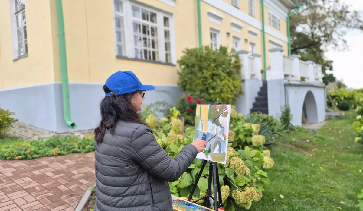 В усадьбе Фета проходит пленэр «Курск – соловьиного края столица»