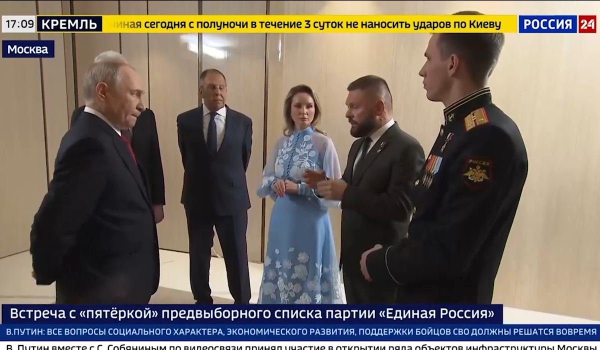 Евгений Поддубный доложил Владимиру Путину о работе Курского рубежа