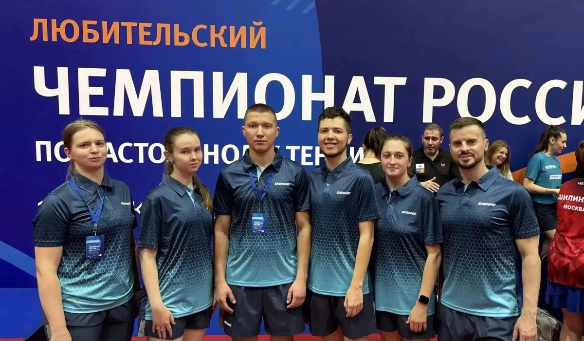 Курские теннисисты завоевали три медали на чемпионате России