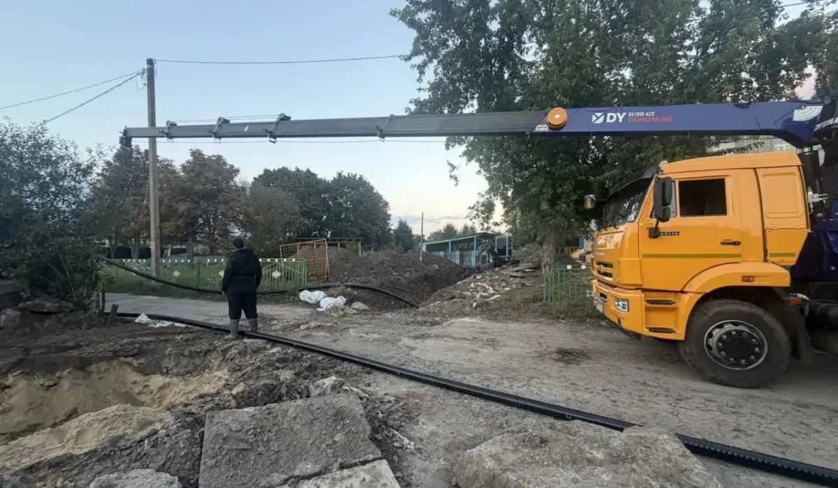 В Курской области завершили реконструкцию тепловой сети
