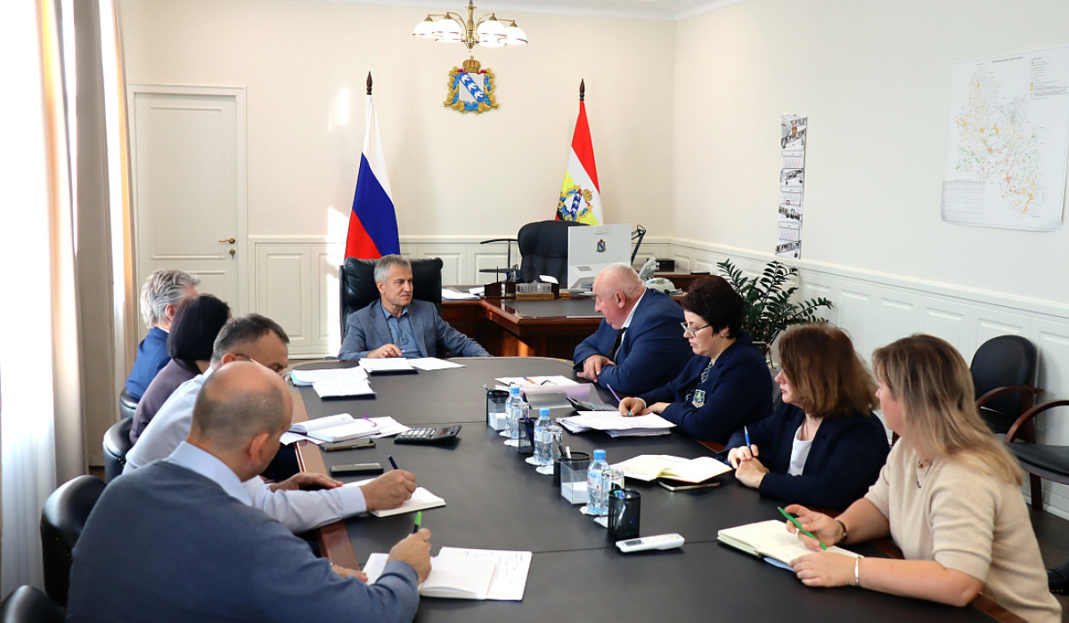 В трех районах Курской области создадут новые производства и жилые комплексы