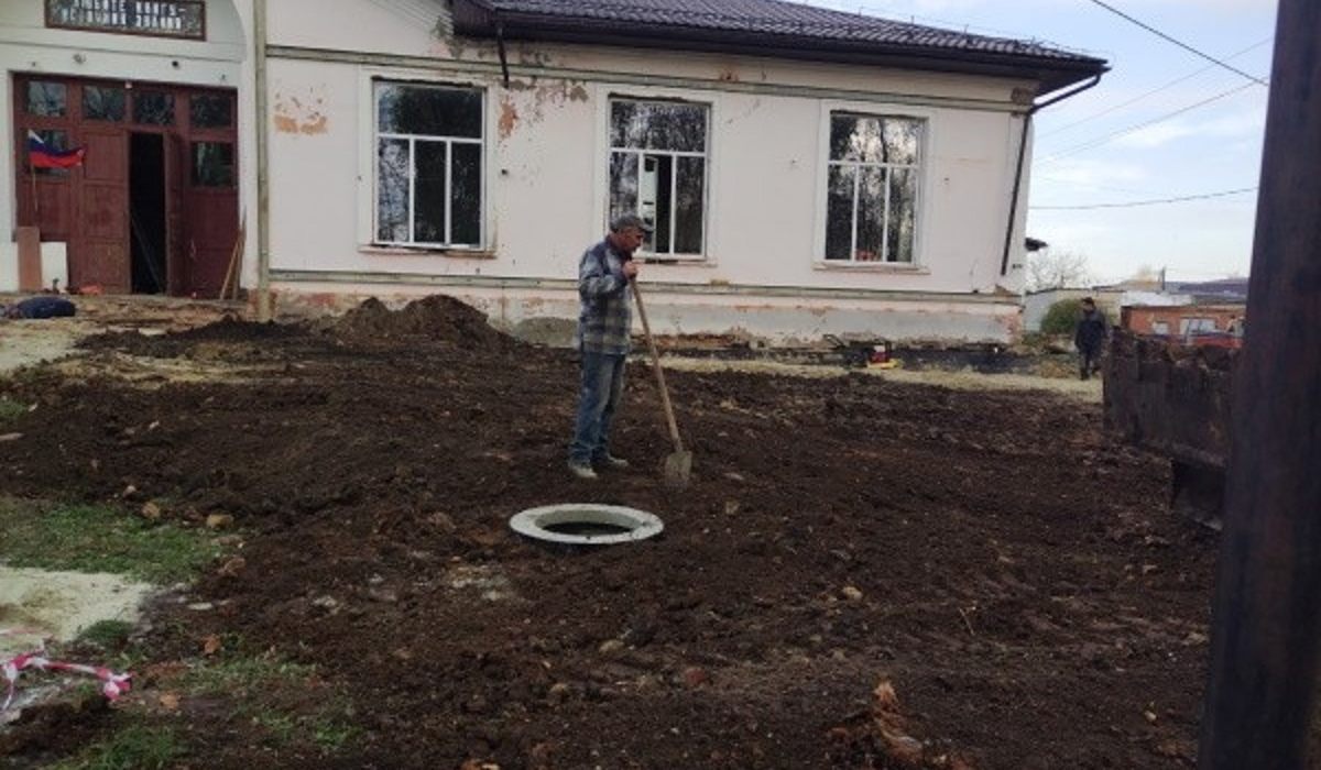 В Курской области обновляют Тимскую библиотеку