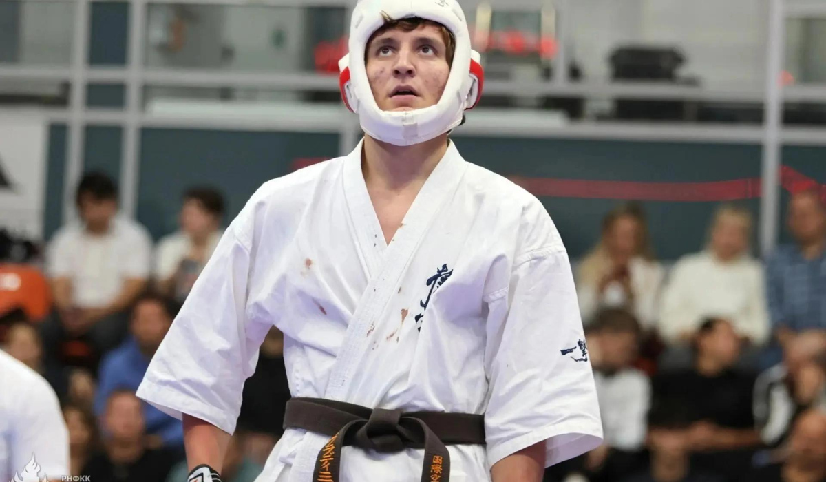 Курянин Владимир Воробьев стал серебряным призером чемпионата по киокусинкай
