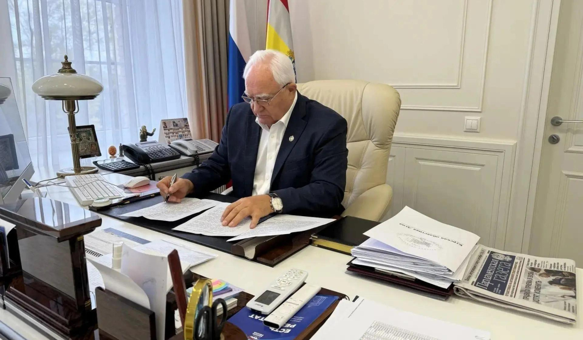 Николай Жеребилов в третий раз возглавил Курскую областную Думу