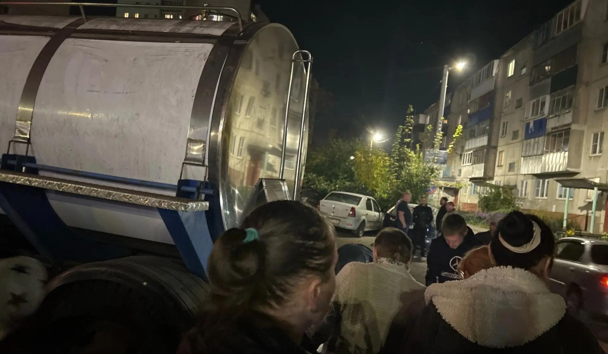 В Курске организовали подвоз воды для жителей Сеймского округа из-за аварии