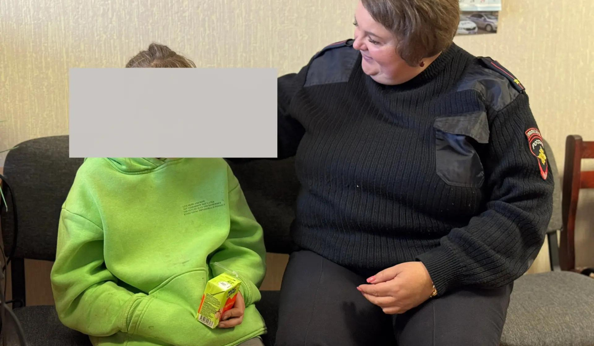 В Курской области нашли 8-летнюю девочку, гулявшую по улице без присмотра