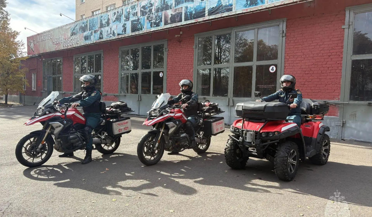 В Курской области мотопатрули МЧС за сезон совершили 73 выезда на помощь жителям