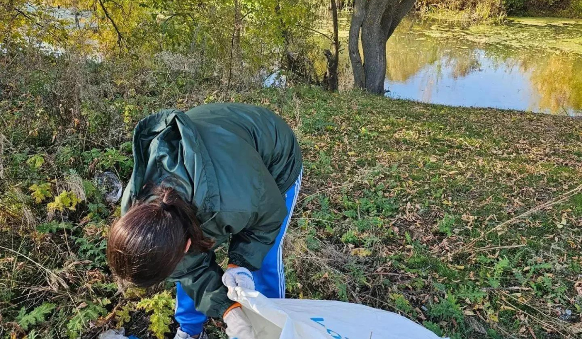 В Курской области на реке Олым прошла акция «Вода России»