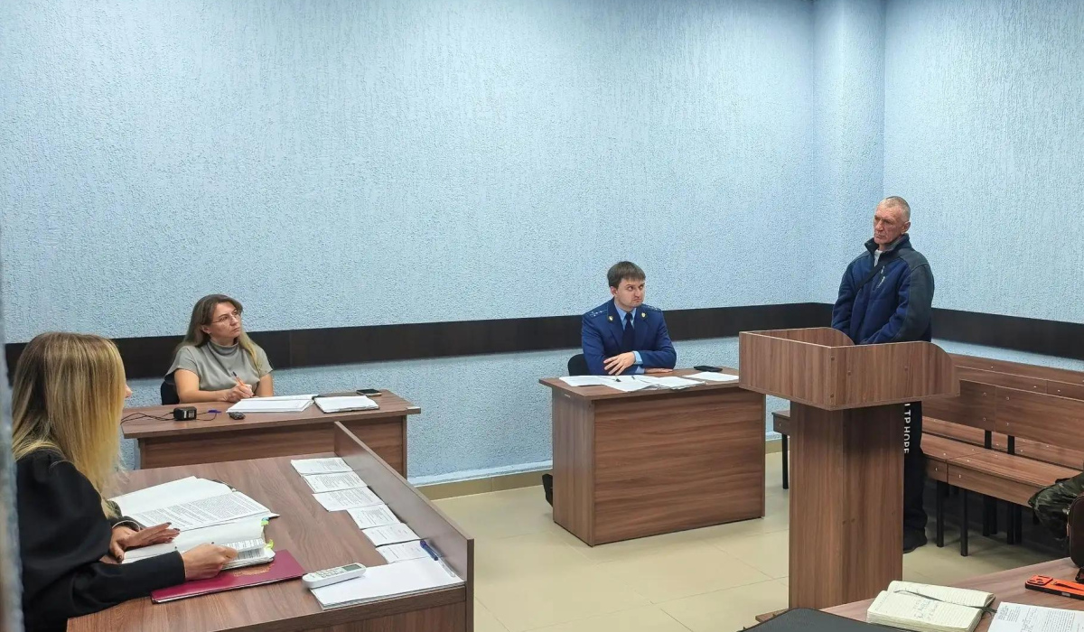 В Курской области осудили мужчину, сломавшего челюсть приятелю в ходе пьяной ссоры