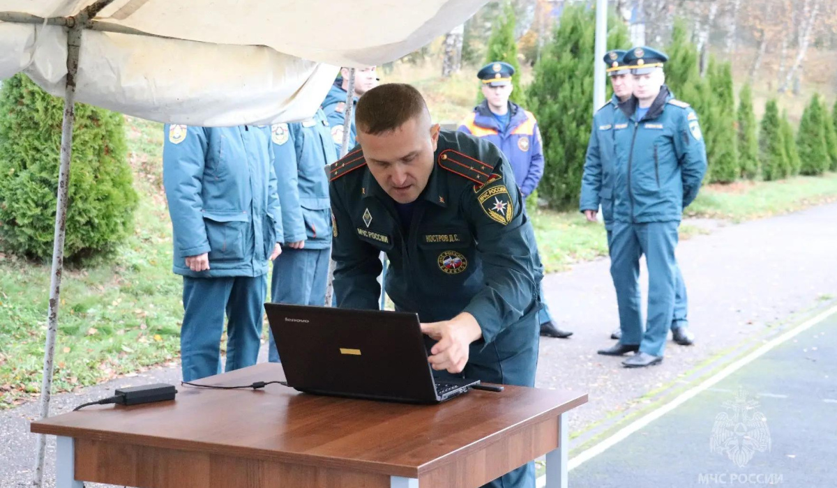Курский связист МЧС Дмитрий Костров стал лучшим в ЦФО