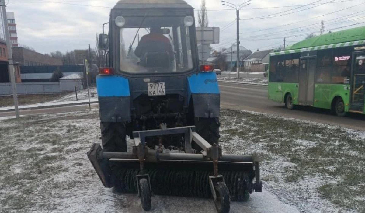 В Курске определили, кто будет убирать улицы до конца года