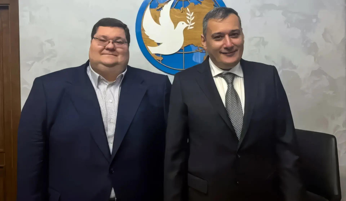 Хинштейн в Москве встретился с руководителем Россотрудничества