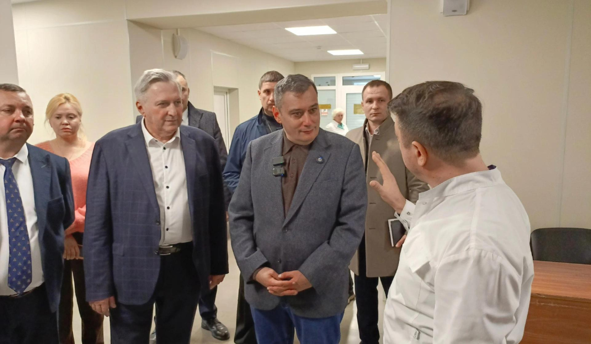 В Курской области отремонтировали Дмитриевскую ЦРБ