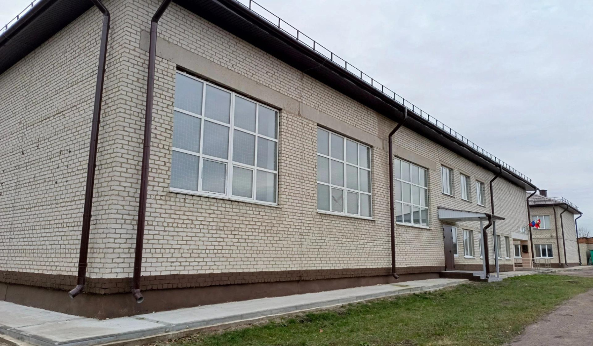 В Курской области в Крупецкой школе завершили ремонт