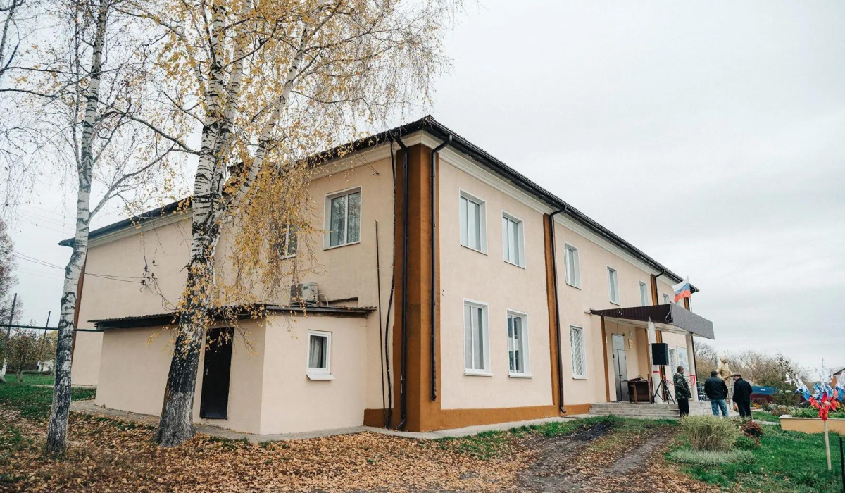 В Курской области после капремонта открылся Спасский сельский Дом культуры