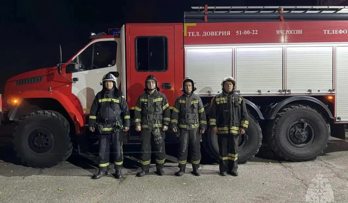 В Курске пожарные спасли и эвакуировали более 30 человек за сутки