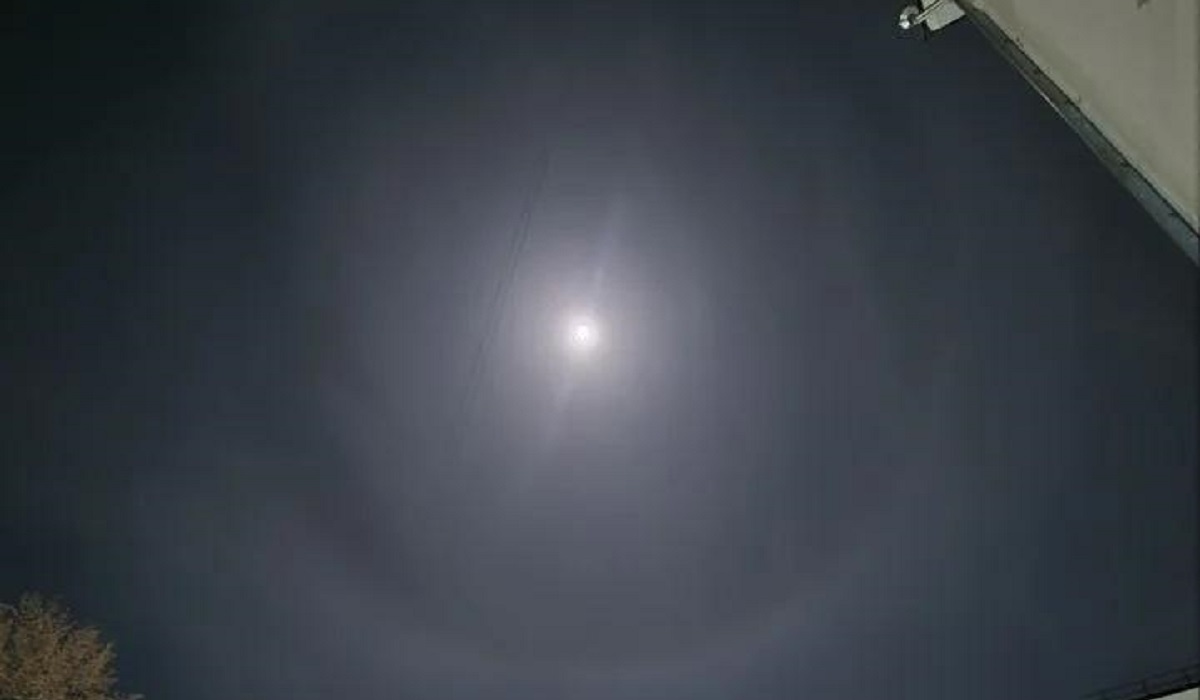 Ночью на 27 октября над Курской областью заметили лунное гало
