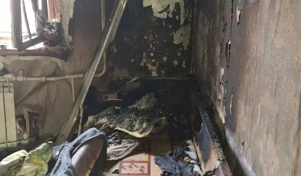 В Курской области эвакуировали 16 человек из горящего МКД в Железногорске