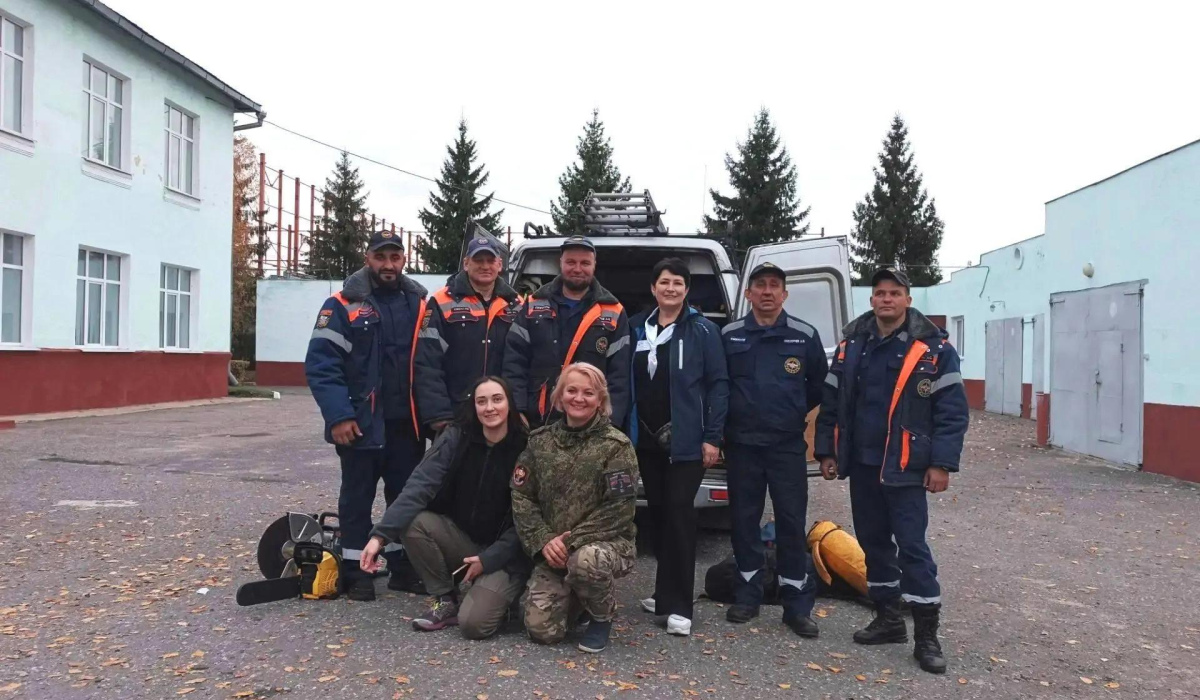 Курские спасатели обучили добровольцев действиям в чрезвычайных ситуациях