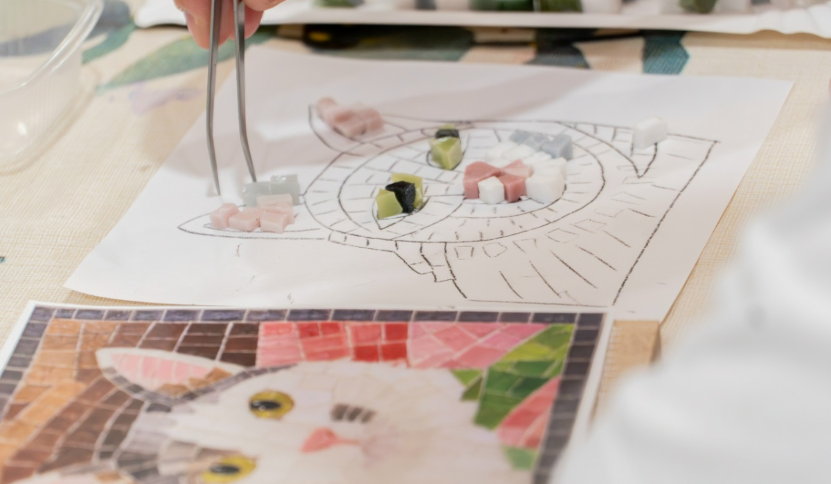 В Курске пройдёт мастер-класс по мозаике из стеклянной плитки